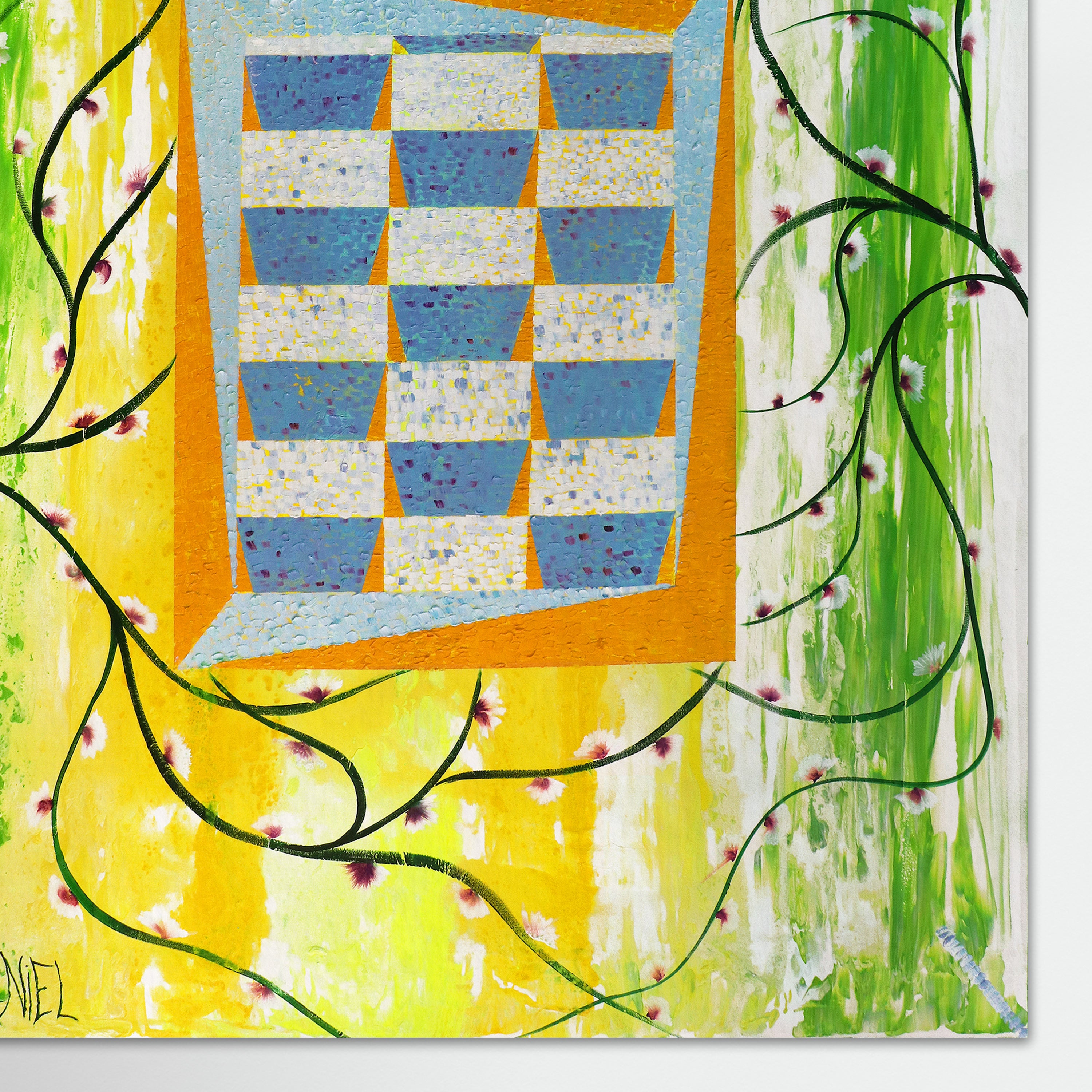Canvas Print "Asymmetry Balance"