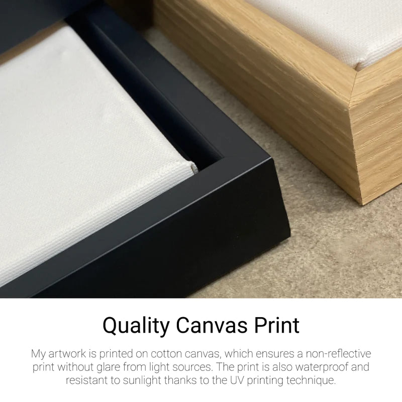 Canvas Print "Asymmetry Balance"