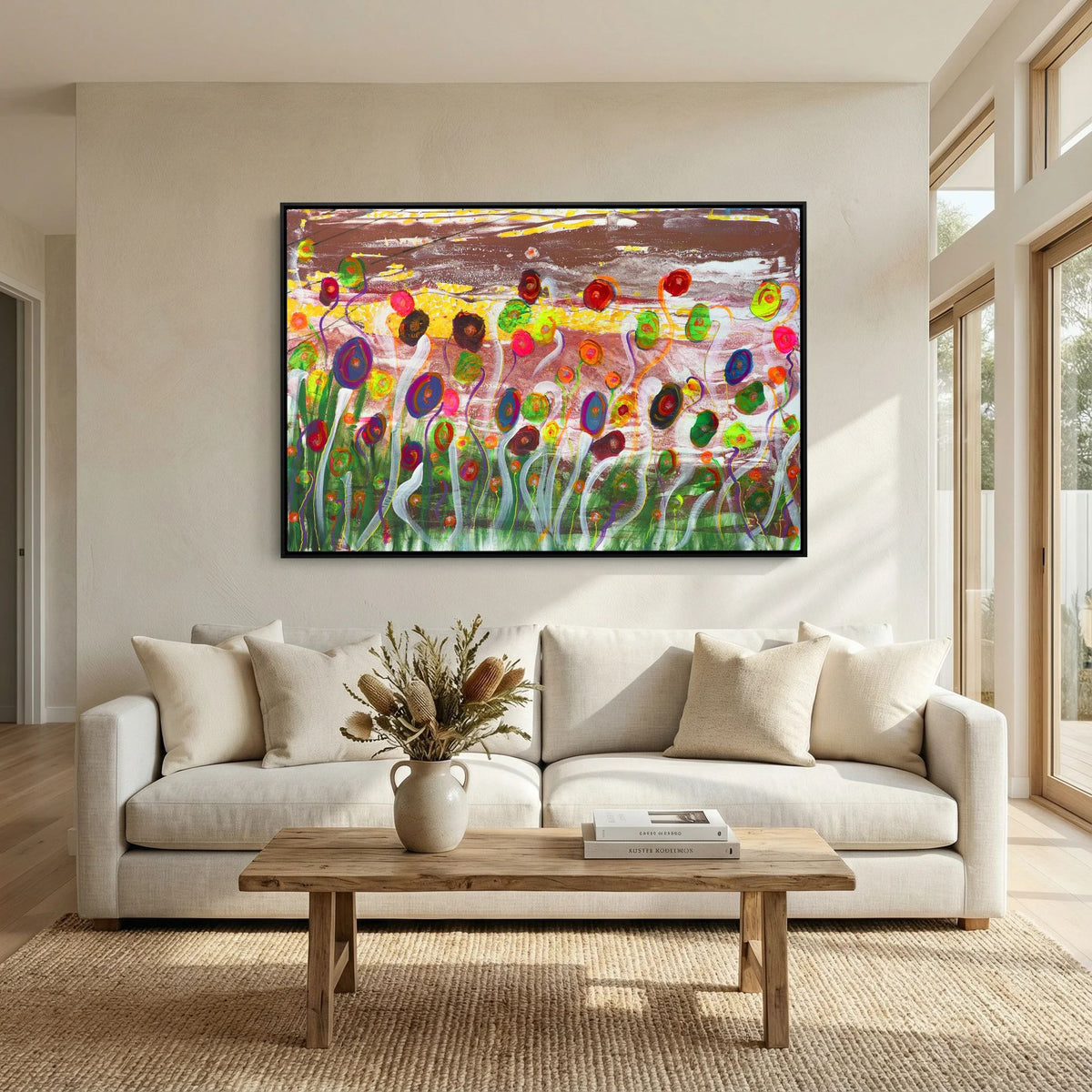 Flowers Having Party 1/2