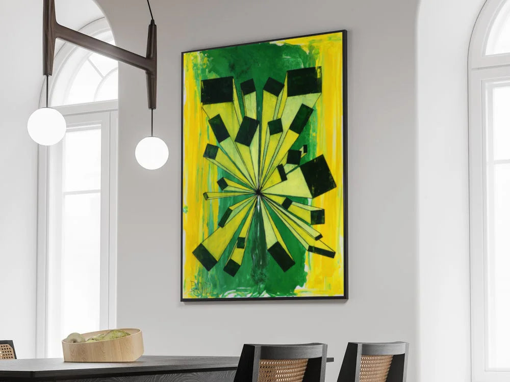 Canvas Print: "Asymmetry Balance"