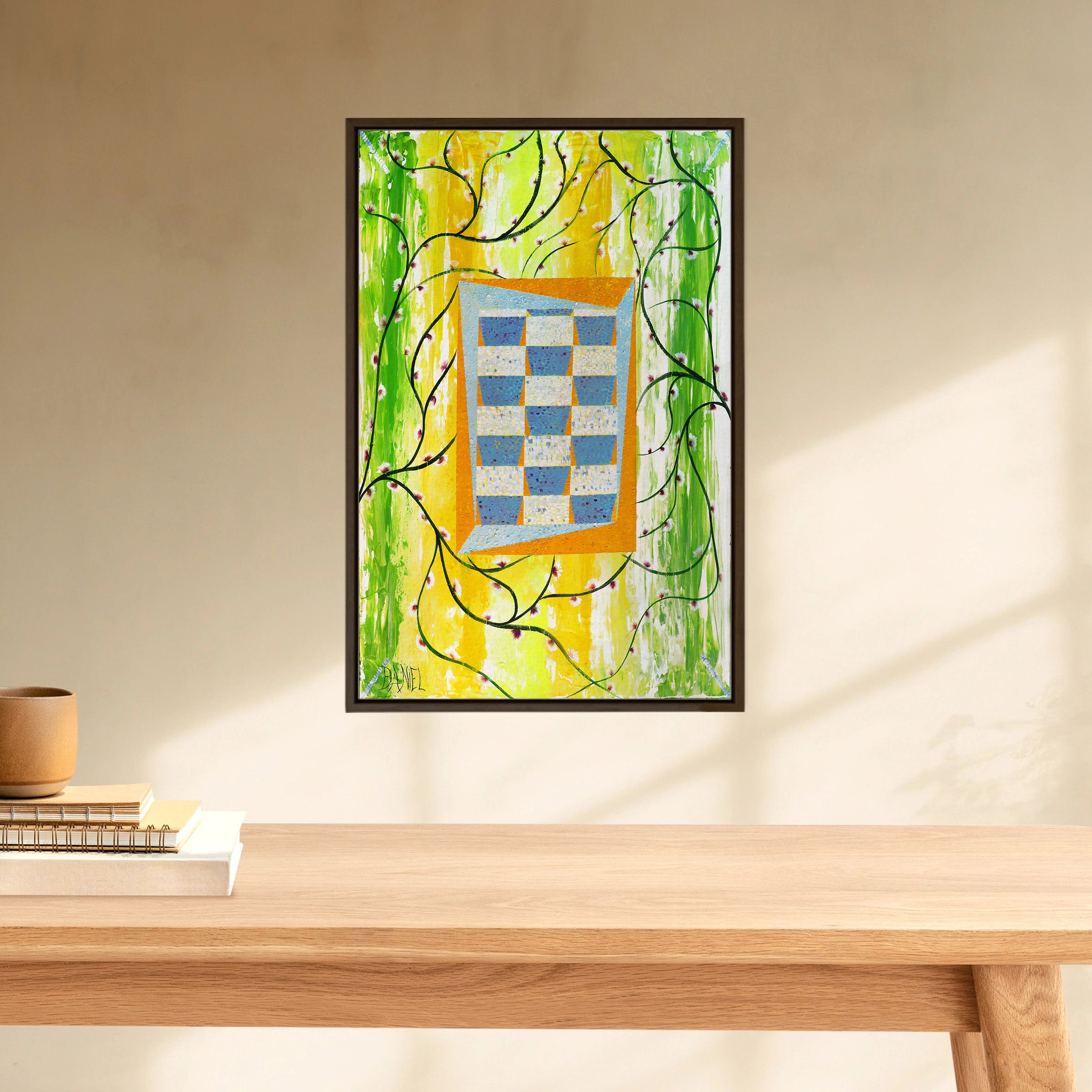 Canvas Print: "Asymmetry Balance"