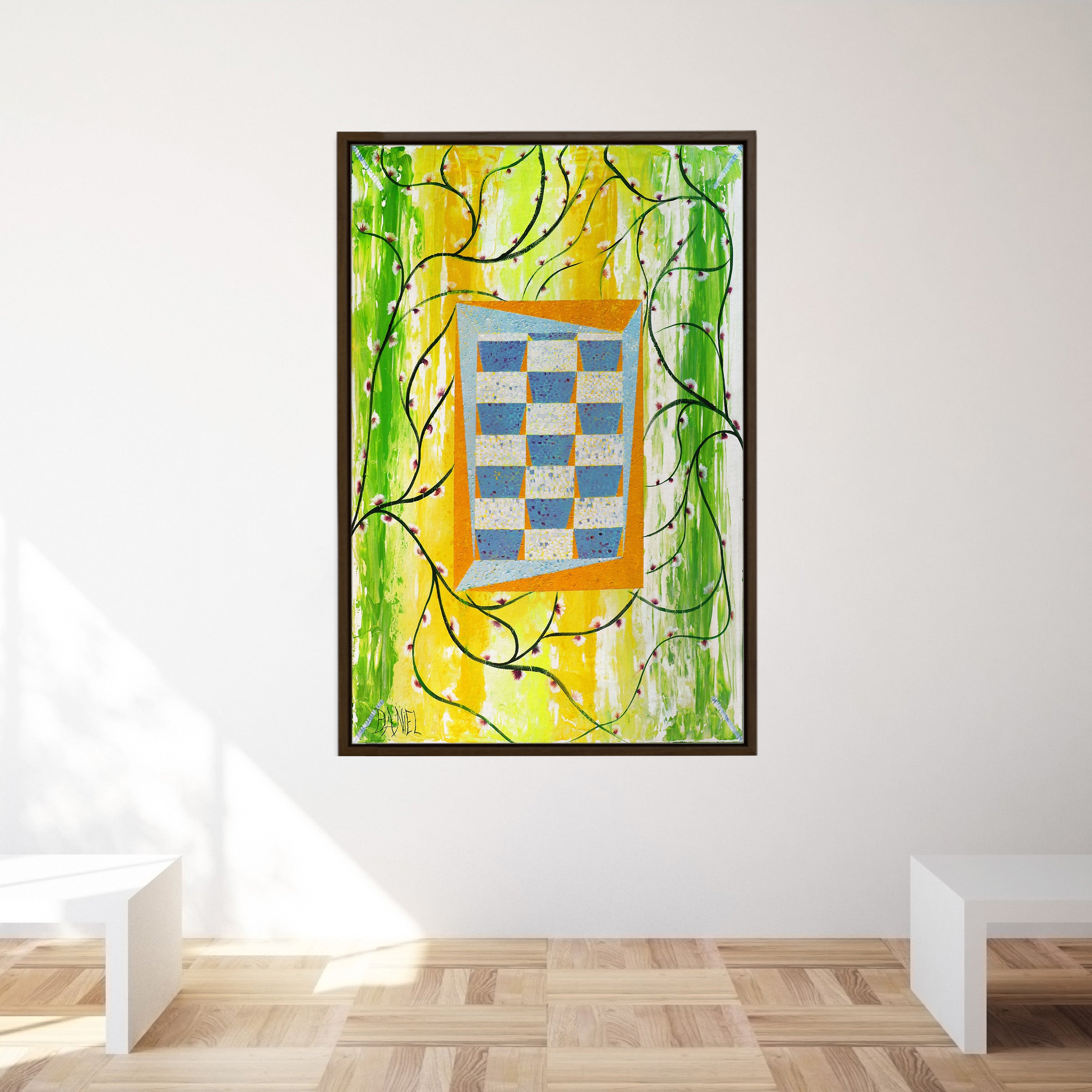 Canvas Print: "Asymmetry Balance"