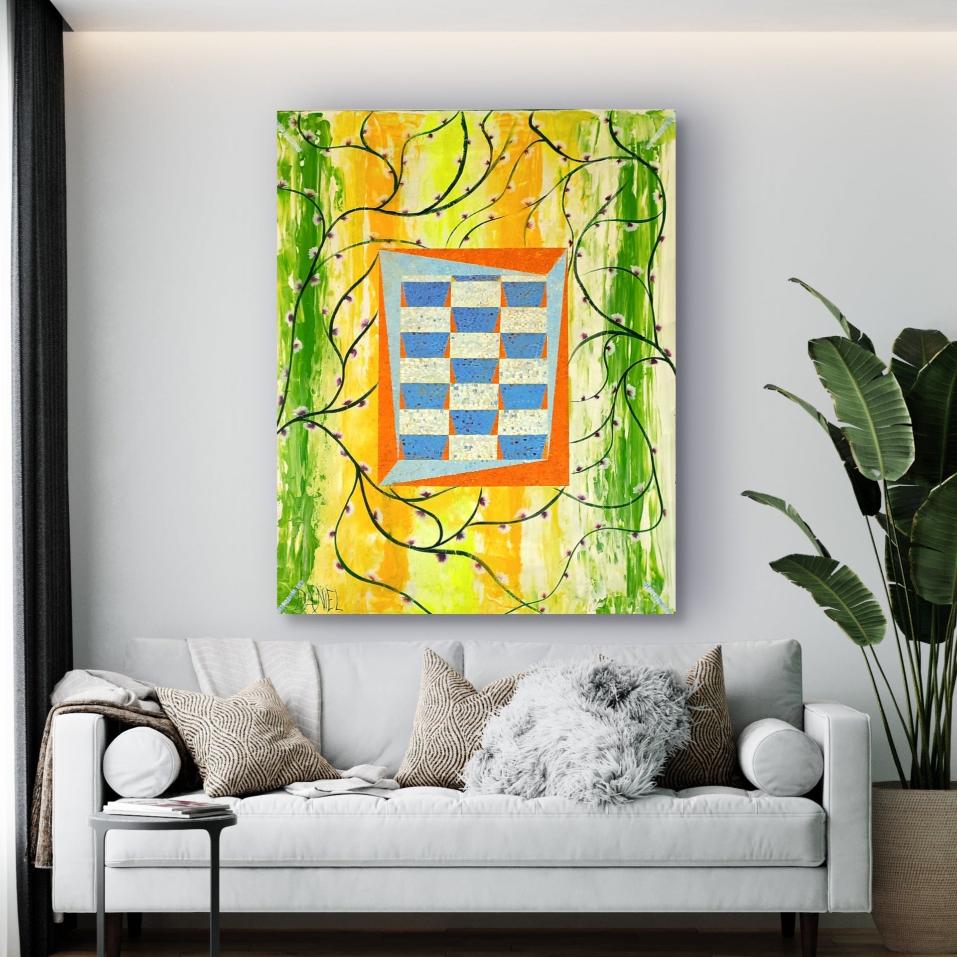 Canvas Print "Asymmetry Balance"