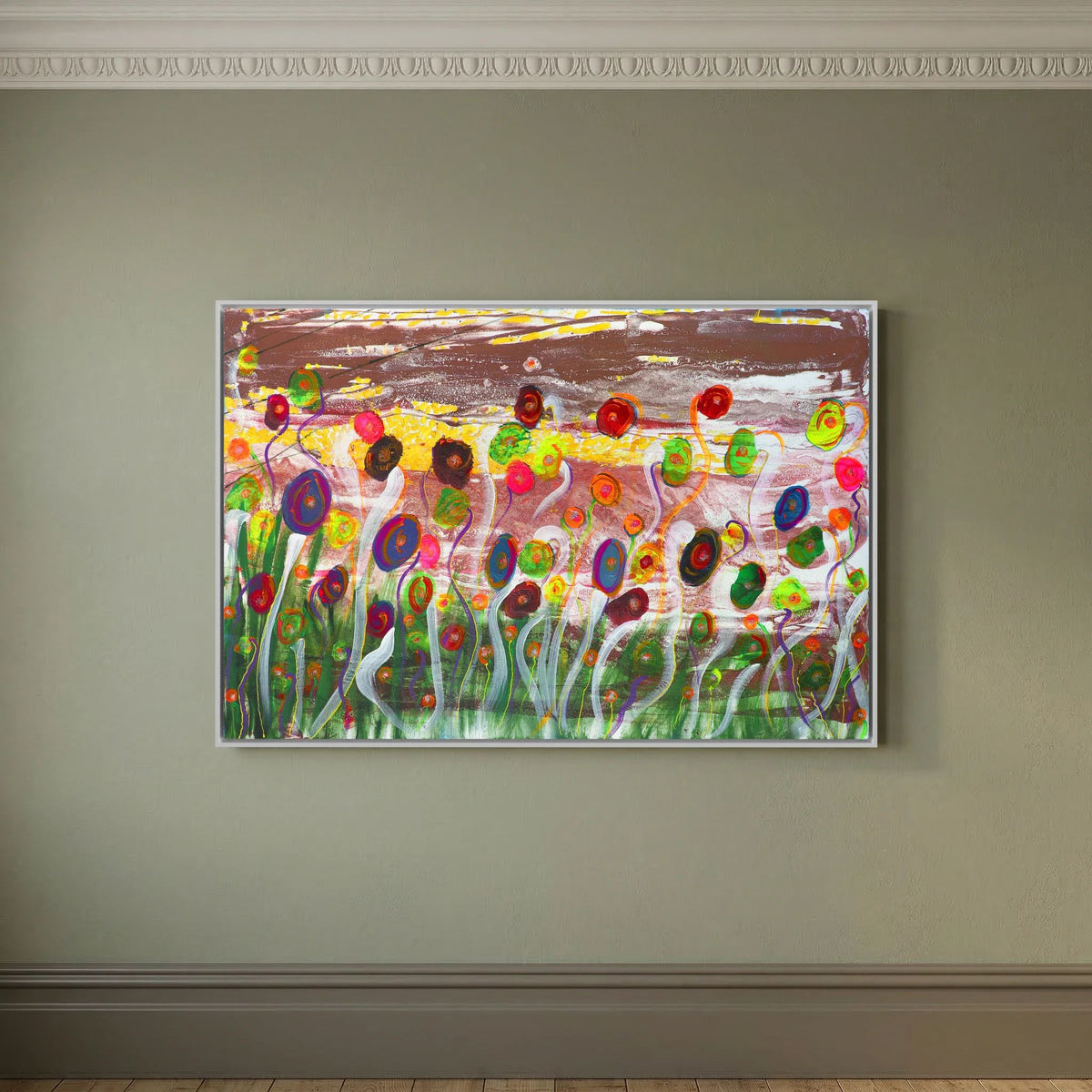 Flowers Having Party 1/2