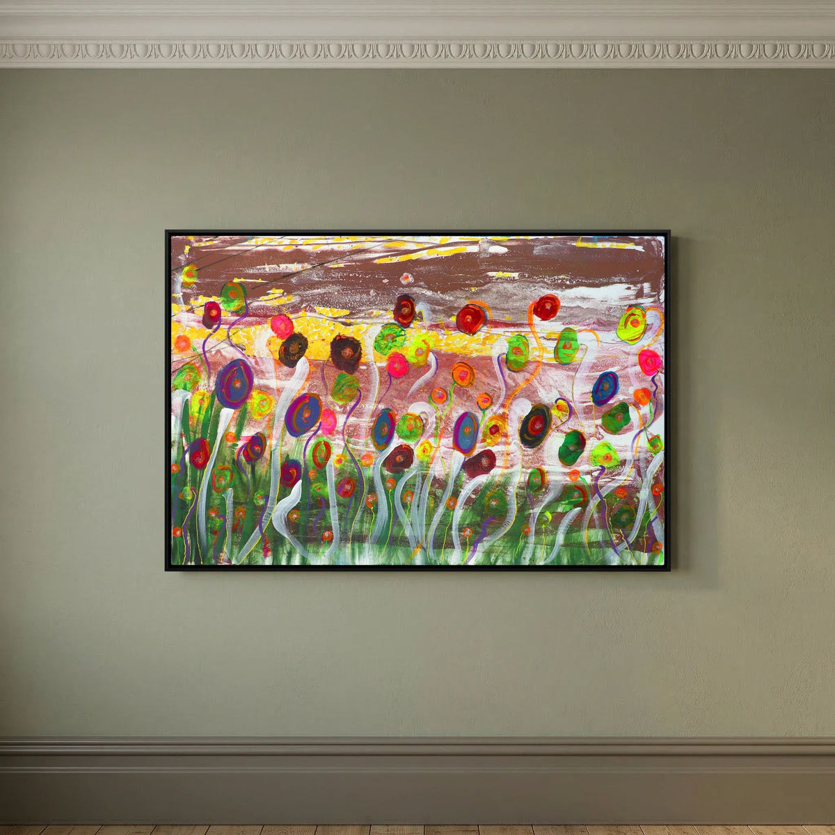 Flowers Having Party 1/2