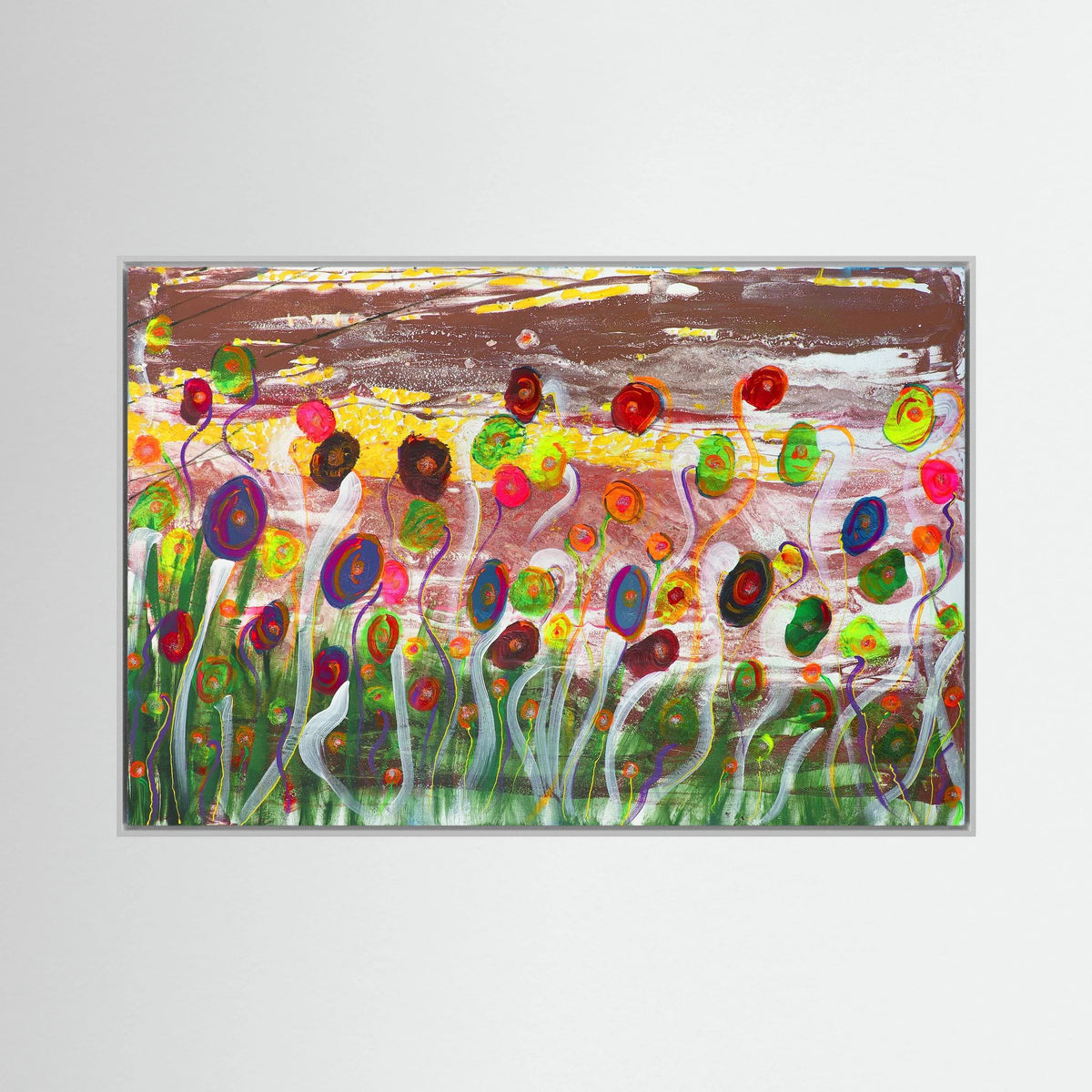 Flowers Having Party 1/2