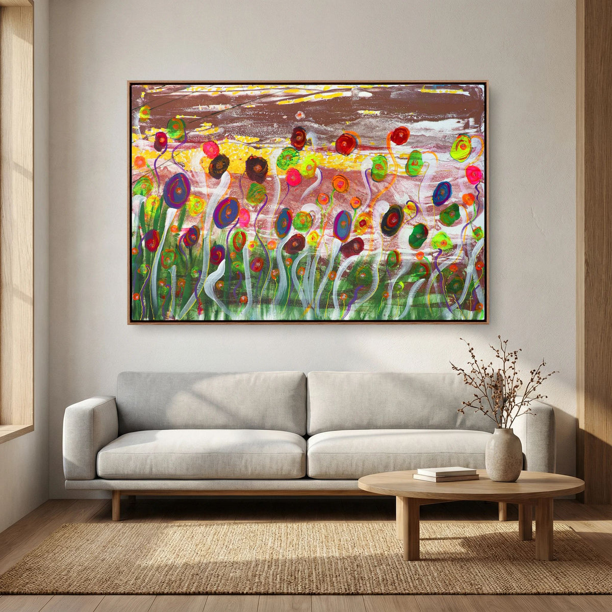 Flowers Having Party 1/2