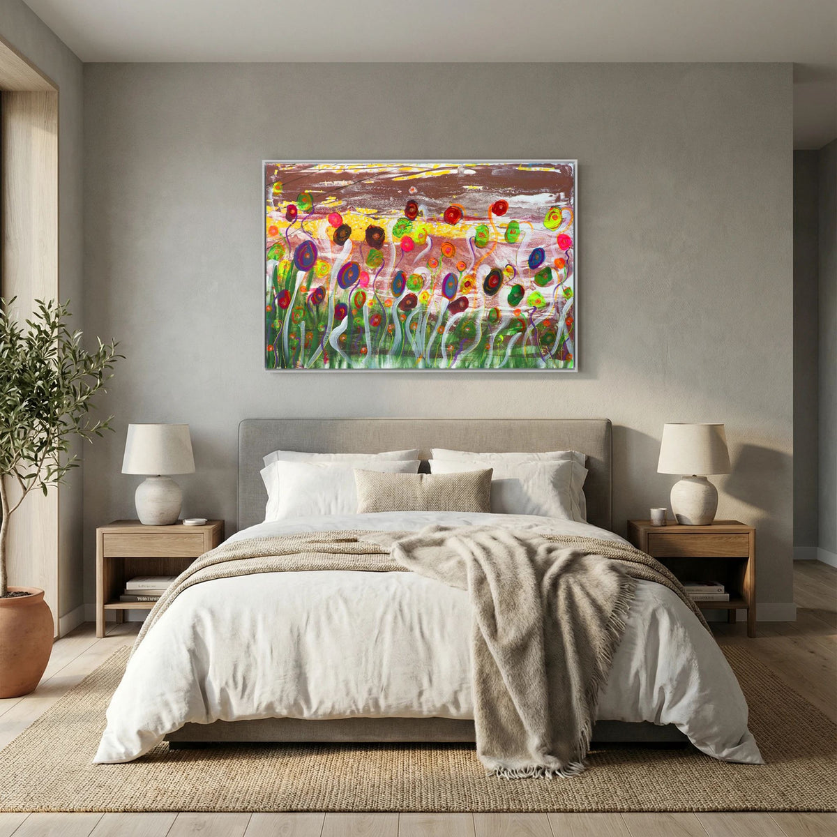 Flowers Having Party 1/2